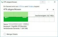 Overdracht 5G - USB 3.0 ingeschakeld