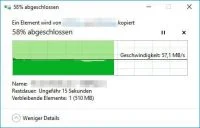 Transmissie LAN - USB 3.0 ingeschakeld