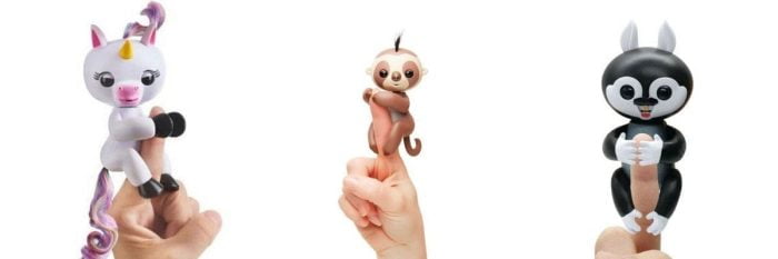 Test zabawka Fingerlings