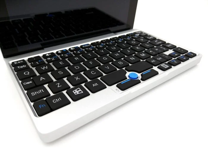 Keyboard and trackpoint of the GPD Pocket