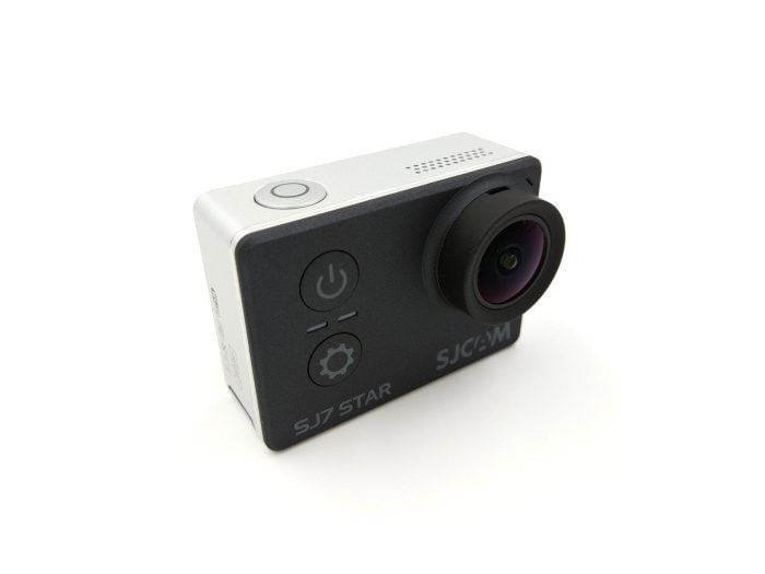 Vista frontale di Action Cam SJCAM