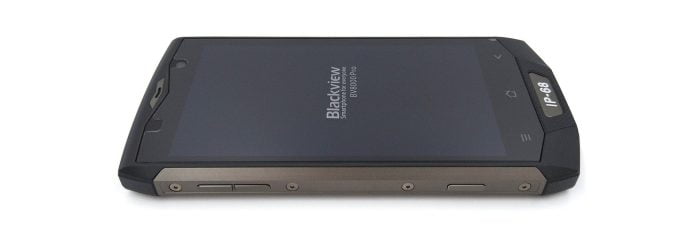 Housing side of the outdoor smartphone