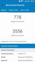 Test de référence Geekbench