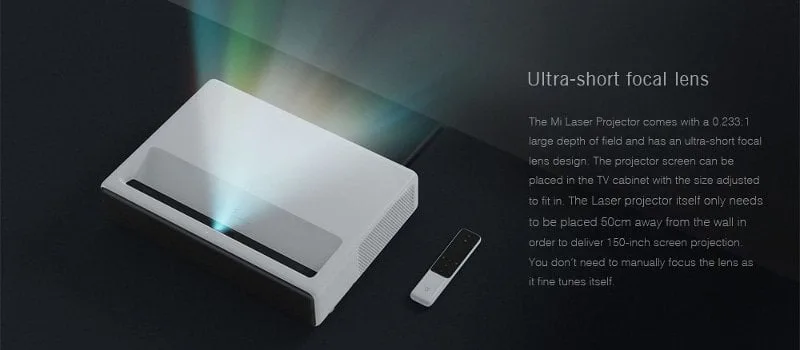 Xiaomi Mi λέιζερ αναθεώρηση Beamer