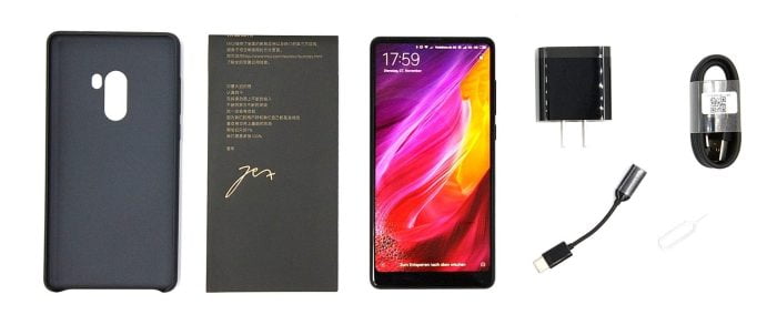 Xiaomi Mi Mix 2 Review - Lieferumfang