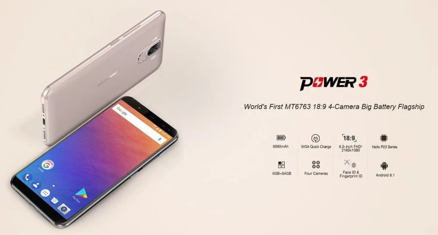 Δοκιμή Ulefone Power 3