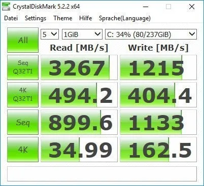 CrystalDiskMark