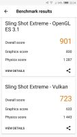 Recensione Nubia Z17 Lite - 3DMark Sling Shot Extreme