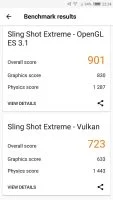 Recenzja Nubia Z17 Lite - 3DMark Sling Shot Extreme