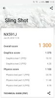 Revisão Nubia Z17 Lite - 3DMark Sling Shot