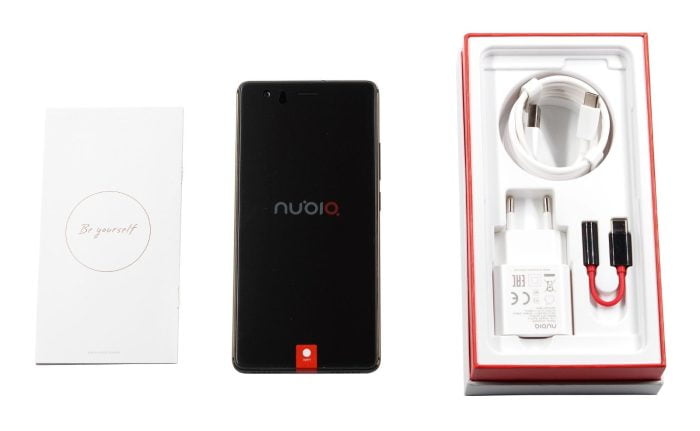 Nubia Z17 Lite inkluderet