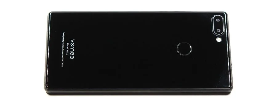 Vernee Mix 2 glass back