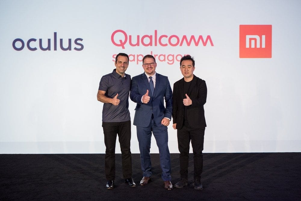 Qualcomm press conference with presentation of two new VR glasses