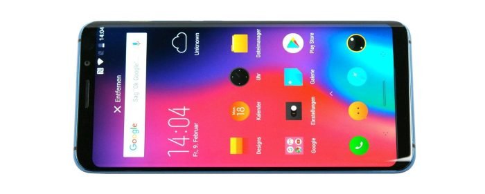 Smartphone μπροστά που βρίσκεται