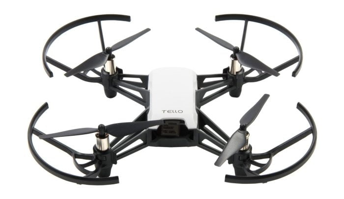 Tello drone derrière