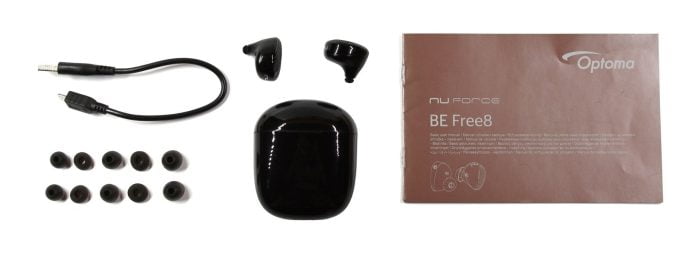 Inkluderet med NuForce BE Free8