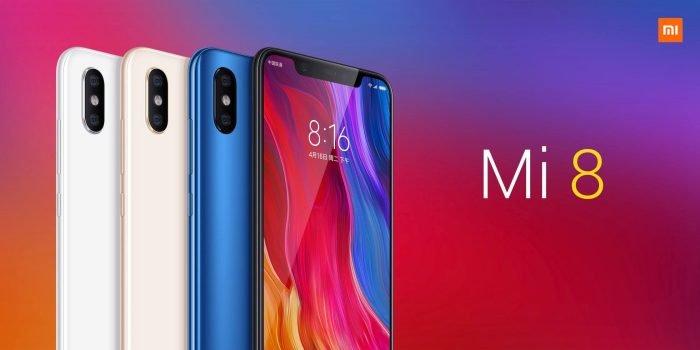 El teléfono inteligente Xiaomi Mi 8 es barato.