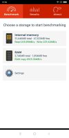 Resultado de la medición A1SD de Xiaomi Redmi Note 5