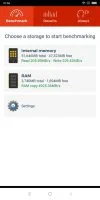 A1SD meetresultaat van de Xiaomi Redmi Note 5