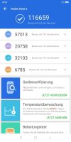 Résultat de mesure AnTuTu de la Xiaomi Redmi Note 5