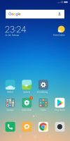 Pantalla de inicio MIUI 9.5