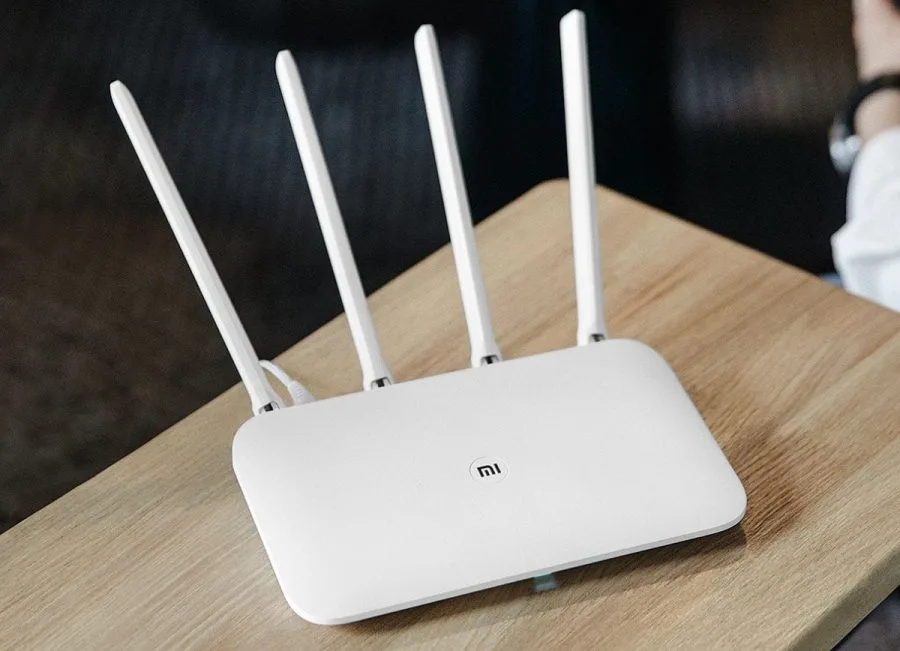 Utformingen av Xiaomi Mi WiFi Router 4