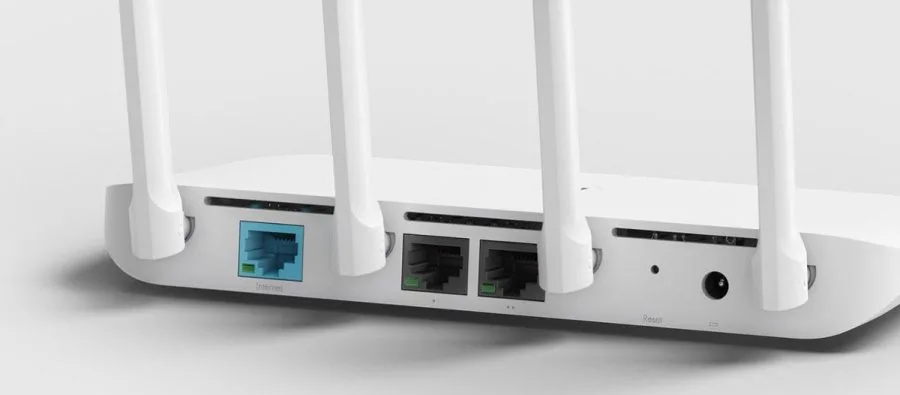 Tilkoblinger av Xiaomi Mi WiFi Router 4