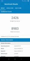 Xiaomi Mi Mix 2S - Benq Bench Benchmark