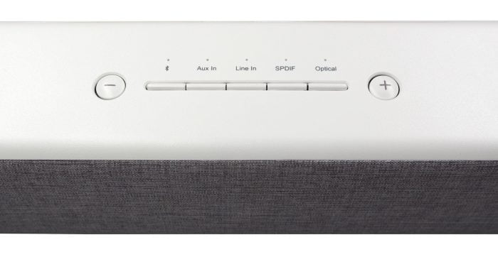 Bedieningsknoppen van de Xiaomi Mi TV Soundbar