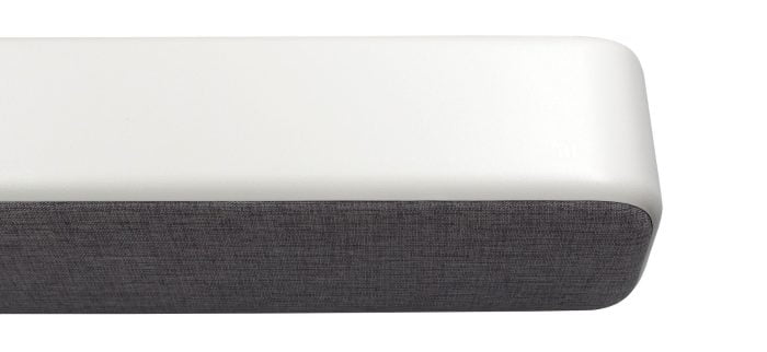 Kunststoffoberseite der Xiaomi Soundbar