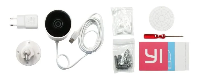 Leveringsomfang for YI Outdoor Camera