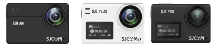 SJCAM SJ8 models