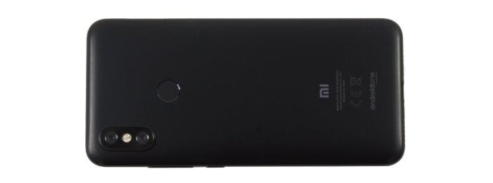 Xiaomi Mi A2 unibody dos avec caméra