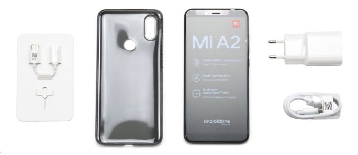 Xiaomi Mi A2 Scope of delivery