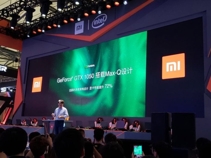 Xiaomi ChinaJoy Prezentace a prezentace Xiaomi Mi notebooku 2 Pro