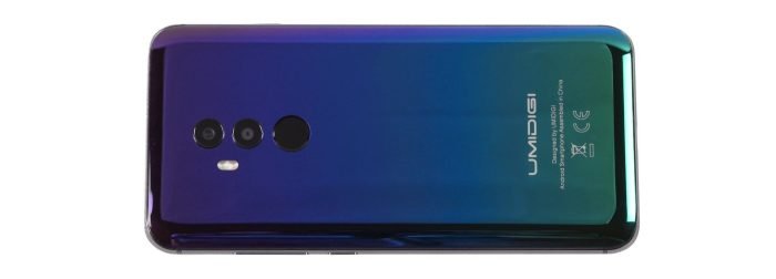 Bagsiden af ​​UMIDIGI Z2 Pro