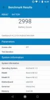 Mi A2 Geekbench batteriförbrukning (1)