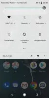 Barra de notificaciones de Android Stock Xiaomi Mi A2