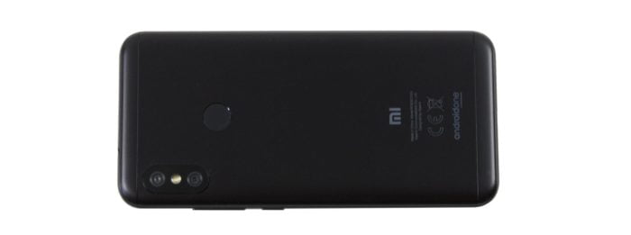 Xiaomi Mi A2 Lite back with camera