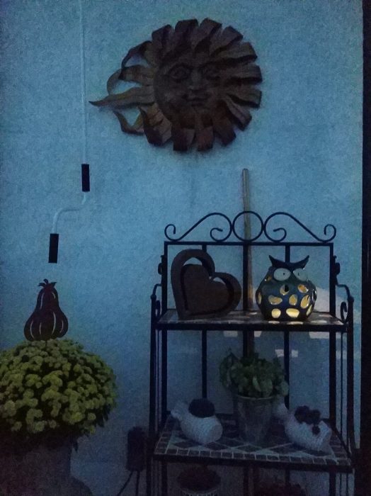 Balcón de grabación con sensor de "poca luz"