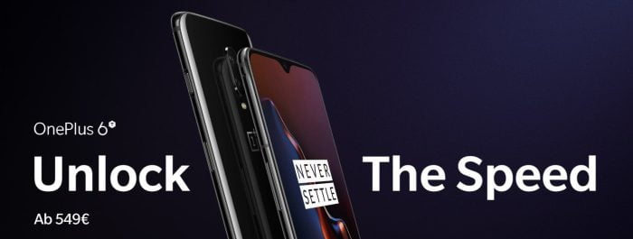 Here you can buy the OnePlus 6T.