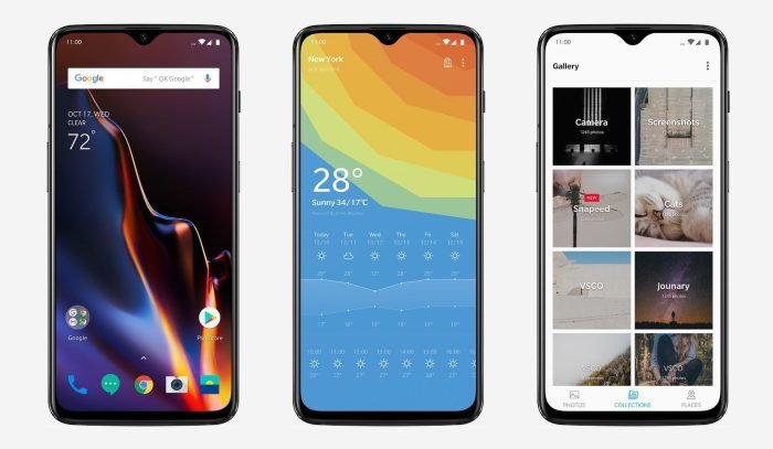 OnePlus 6T OxygenOS