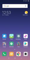 Pantalla de inicio MIUI