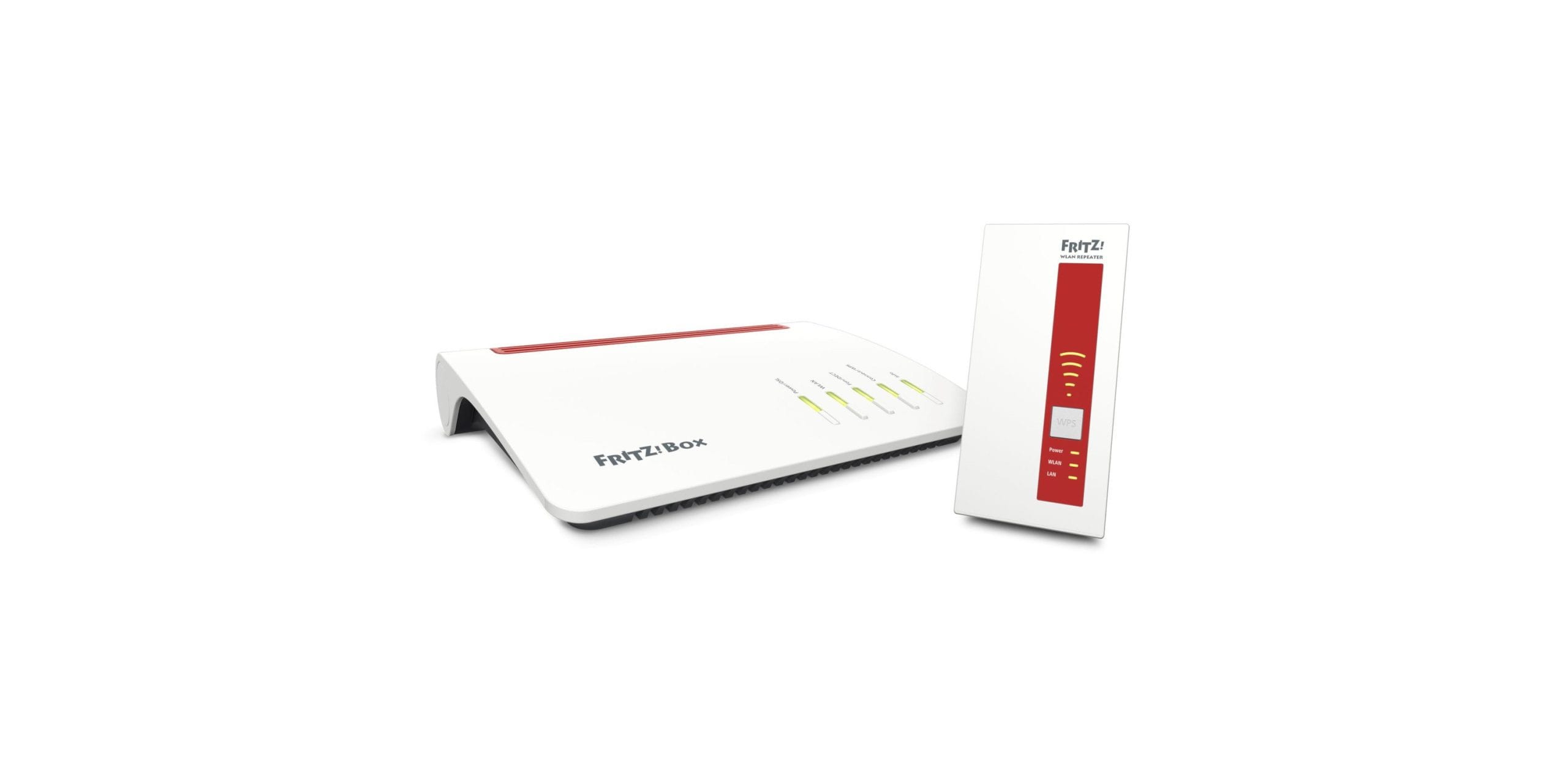 FRITZ! Test set mesh - FRITZ! Box 7590 e WLAN Repeater 1750E