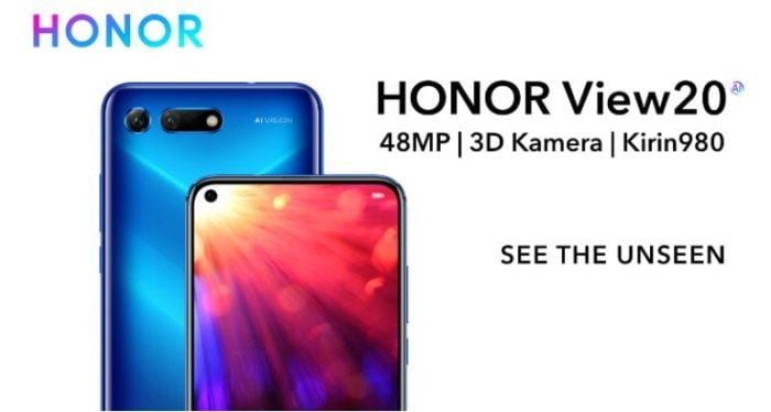 Honor View20 översikt