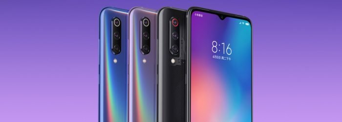 Colores de la Xiaomi Mi 9