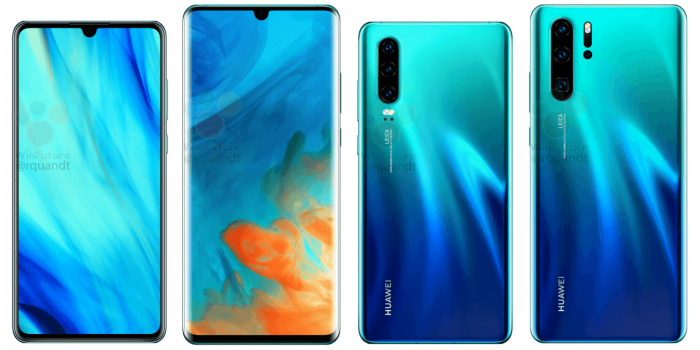 Huawei P30-modellen