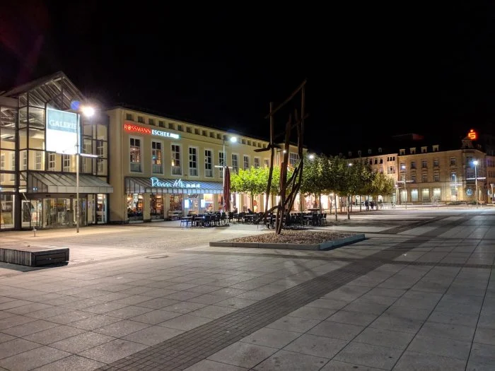 Google Pixel 3a XL escena nocturna (2)