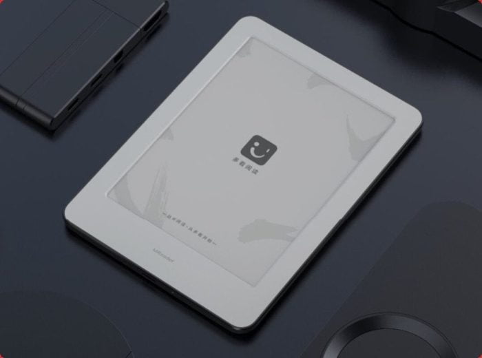 Xiaomi e-reader in handy design and e-ink display