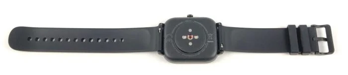 The back of the Amazfit GTS Smartwatch.